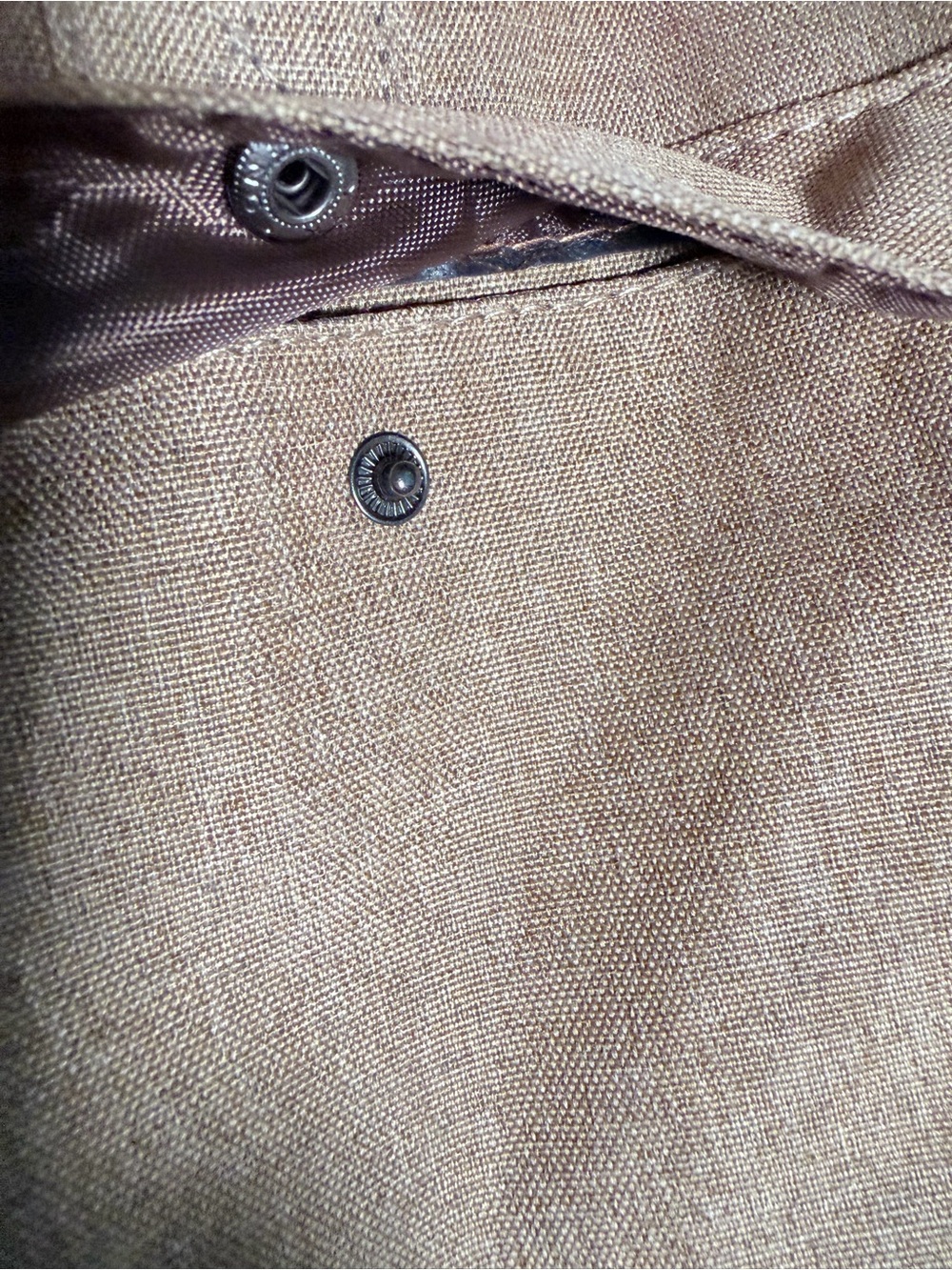 Bella Russo Women’s Tote Bag in Tan - Casual Everyday Carry - Picture 8 of 8